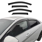 For Toyota Camry 18-24 Window Visor Tape-on Black Smoke Front & Rear New. Price: $74.99.