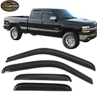 Fits 99-06 Chevy Silverado Sierra Extended Cab Window Visors Rain Sun Guard Vent New. Price: $27.99.