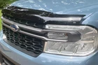 Egr Smoke Black Bolt On Bug Shield Protector Guard 2022-2024 Ford Maverick New. Price: $124.95.