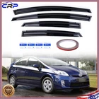 For 2010-2015 Toyota Prius XW30 Glossy Black Rain Sun Guards Window Visors 4PCS New. Price: $51.15.