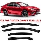 Rain Guards Vent Visors Shade For 2018-2024 Toyota Camry Shatterproof New. Price: $62.99.