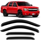 Sun Rain Visors Wind Guards For 2007-2013 Chevrolet (chevy) Avalanche New. Price: $59.99.