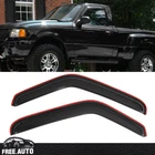 Fits 93-11 Ford Ranger Mazda B3000 B4000 Regular Cab Window Visor In-channel 2PC New. Price: $27.99.