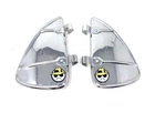 Vintage Style Stainless Steel Lowrider Man Breezies Wing Window Deflector New. Price: $35.99.