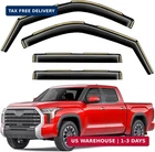 In-channel Window Rain Guards Fit For Truck Toyota Tundra 2022 2023 2024 2025 New. Price: $89.36.