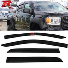 Fits 15-22 Chevy Colorado Gmc Canyon Crew Cab Acrylic Window Visor Sun Guard 4PC New. Price: $26.98.