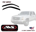 2001-2007 Chevy Silverado 2500 Hd Avs Window Vent Visors Rain Guard Deflector New. Price: $87.08.