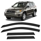 Sun/rain Guard Outside Mount Tape-on Window Visors For 2006-2012 Toyota RAV4 New. Price: $30.89.