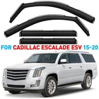 Rain Guards Vent Visors Shade For 2015-2020 Cadillac Escalade Esv New. Price: $62.99.