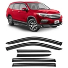 Sun Rain Visors Wind Guards For 2016-2022 Honda Pilot Shatterproof New. Price: $69.99.