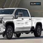 Clim Art Incredibly Durable Rain Guards For Chevrolet(chevy) Silverado/gmc Sierr New. Price: $49.99.