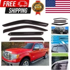 Side Window Visors Deflectors Vent Guard Shade For F150 Supercrew/crew C... New. Price: $51.99.