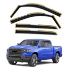 In-channel Window Rain Guards Fit For 2019-2026 Dodge Ram 1500 Crew Cab New. Price: $78.68.