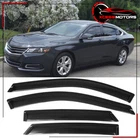 Fits 14-20 Chevy Impala Acrylic Side Window Visors Rain Sun Deflectors 4PCS New. Price: $29.98.