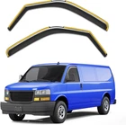 In-channel Rain Guards Fit For Chevy Express 1996-2026 & Gmc Savana New. Price: $61.99.