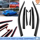 For Honda Civic Sedan 22-2026 Black Window Vent Visor Rain Guards X6 New. Price: $39.99.