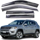 Window Visors Rain Guards For 2017-2025 Jeep Compass, Out-channel Vent New. Price: $29.99.