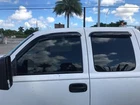 Avs Out Side Mount Smoke Rain Guards For 99-06 Chevy Silverado Ext Cab Nbs New. Price: $81.95.
