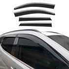 For Hyundai Tucson 16-21 Window Visor Tape-on Black Smoke Front & Rear New. Price: $89.99.