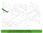 Hyundai 81611 3V000 Panoramaroof Deflector For 12-17 Azera New Genuine. Price: $169.97.
