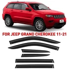 Side Window Deflectors Rain Guards For 11-21 Jeep Grand Cherokee Shatterproof New. Price: $69.29.