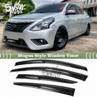 Fits 2012-2019 Nissan Versa Jdm 3D Wavy Mugen Style Window Visor Rain Guard Vent New. Price: $27.89.