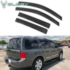 Fits 04-16 Nissan Armada 04-10 Infiniti QX56 Window Visors Rain Guard Deflector New. Price: $28.79.
