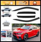 Window Visors Rain Guards For 2022-2026 Honda Civic Sedan Out-channel Def New. Price: $73.99.