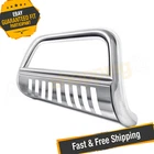 Promaxx BB97-0274 3" Polished Bull Bar W/ Skid Plate For 16-21 Nissan Titan Xd New. Price: $369.16.