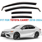 Rain Guards Vent Visors Shade For 2018-2024 Toyota Camry Sedan New. Price: $62.99.