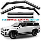 Rain Guards Vent Visors Shade For 2024-2026 Hyundai Santa Fe Shatterproof New. Price: $62.99.