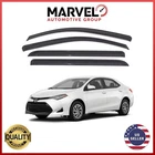 Out-channel Window Vent Visor Rain Guard Deflectors For Toyota Corolla 2014-2018 New. Price: $31.90.