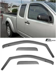Eos Visors For 05-21 Nissan Frontier King Cab In-channel Side Window Rain Guards New. Price: $34.99.