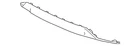 Genuine Honda Valance Panel 71510-T1W-A01 New. Price: $255.44.