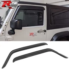 For 07-18 Jeep Wrangler Jk 2DR Acrylic Window Visor Sun Rain Guards Deflector New. Price: $28.99.