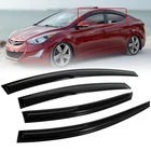 For 2011-2016 Hyundai Elantra Jdm Mugen Style Window Visor Vent Sun Rain Guards New. Price: $28.99.