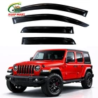 Kpy Rain Guards Fit For 2018-2026 Jeep Wrangler Wranger Jl, Black New. Price: $58.46.
