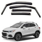 Smoke Tinted In-channel Side Window Vent Visor Deflectors Rain Guards Compati New. Price: $38.99.