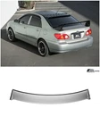 For 03-08 Toyota Corolla Jdm Tape-on Tinted Black Rear Roof Window Visor Guard New. Price: $549.99.