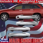 For 2004 2005 2006 07 2008 Chrysler Pacifica Triple Chrome Door Handle Covers New. Price: $525.28.