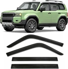 2024-2026 Tape-on Side Window Rain Guards For Toyota Land Cruiser Visor Deflecto New. Price: $84.08.
