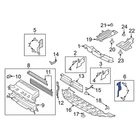 Ford Escape 13-16 Front Left Lower Radiator Support Air Deflector New. Price: $30.39.