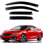 Kpy Rain Guards Fit For 2016-2020 Honda Civic Coupe, Out-channel Window Visor... New. Price: $61.41.
