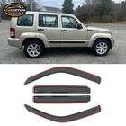 In-channel Window Visor Fits 08-14 Jeep Liberty 4DR Rain Guard Shade New. Price: $38.99.