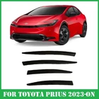 Smoke Tinted Window Visors Deflectors Rain Guards For Toyota Prius 2023-2025 New. Price: $54.99.