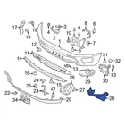 Ford Ranger 2019-2023 KB3Z17778A Front Right Stone Deflector New. Price: $60.92.