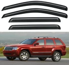 Side Window Visor Deflectors For Jeep Grand Cherokee 2005-2010 (4 Piece Set) New. Price: $49.99.