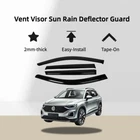 Side Window Vent Visor Sun Rain Deflector Guard 4PCE For Volkswagen Taos 23-24 New. Price: $27.75.