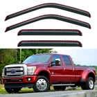 In-channel Window Visors Rain Guards 1999-2016 Ford F250 F350 F450 F550 S... New. Price: $72.00.