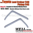 Wellvisors In-channel Window For Toyota Land Cruiser FJ40 1975-1984 New. Price: $74.99.